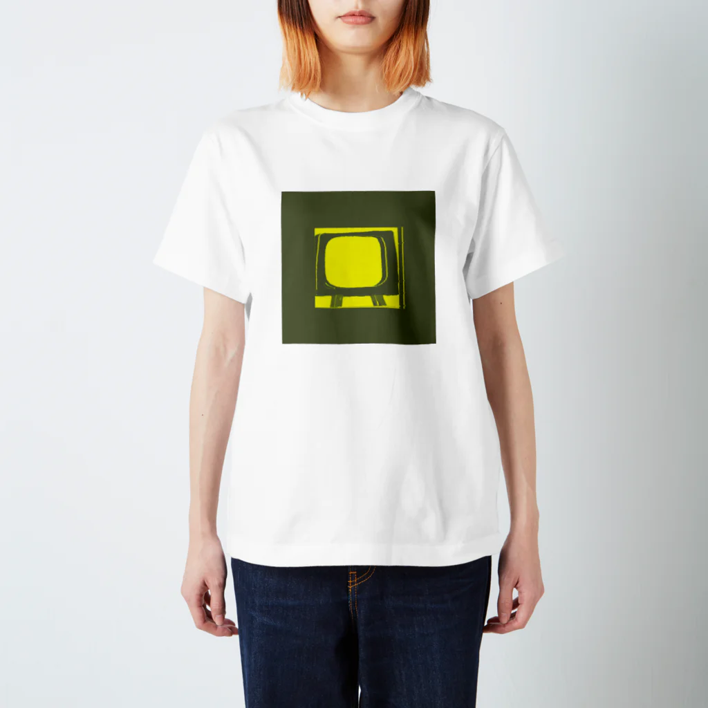Rb【奇抜なデザイン】のレトロTV スタンダードTシャツ