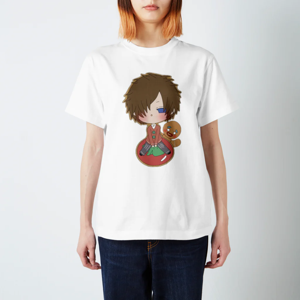 (⊙ө⊙)ﾘｮｰ!!🍅のクッキーマン スタンダードTシャツ