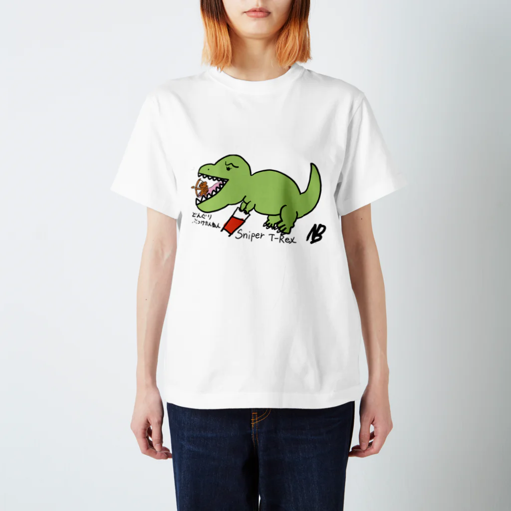 beaverchefのスナイパーTレックス スタンダードTシャツ