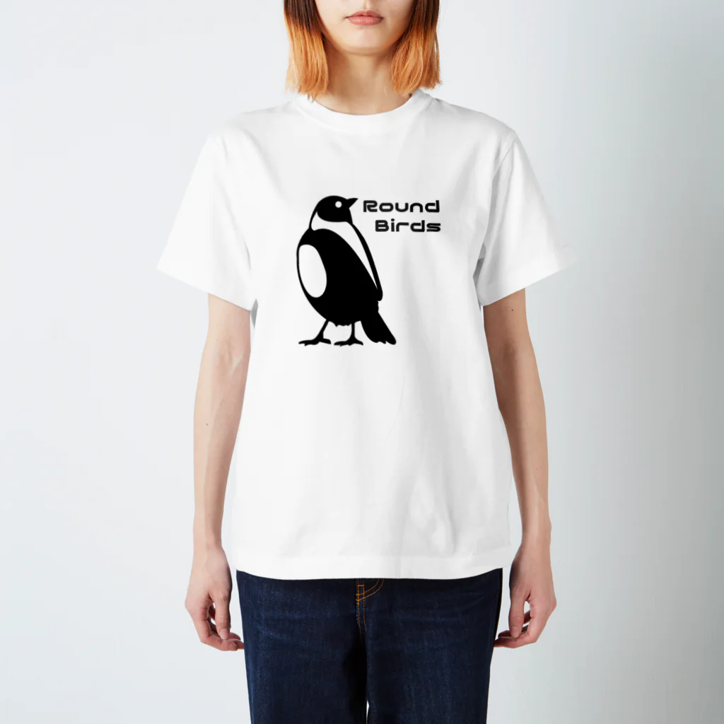 Round-BirdsのRound-Birds logo.ver スタンダードTシャツ