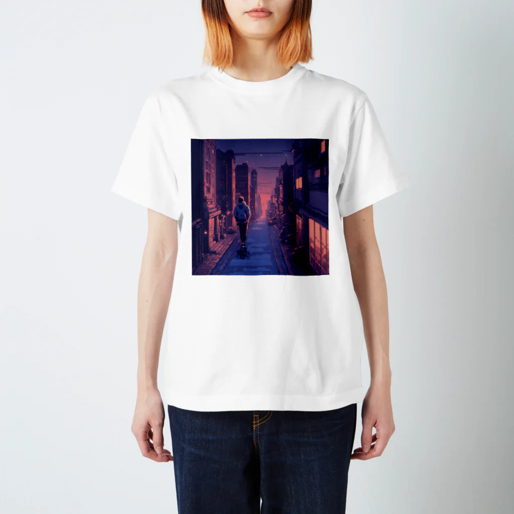 mamimuritaの夜散歩(男性) スタンダードTシャツ