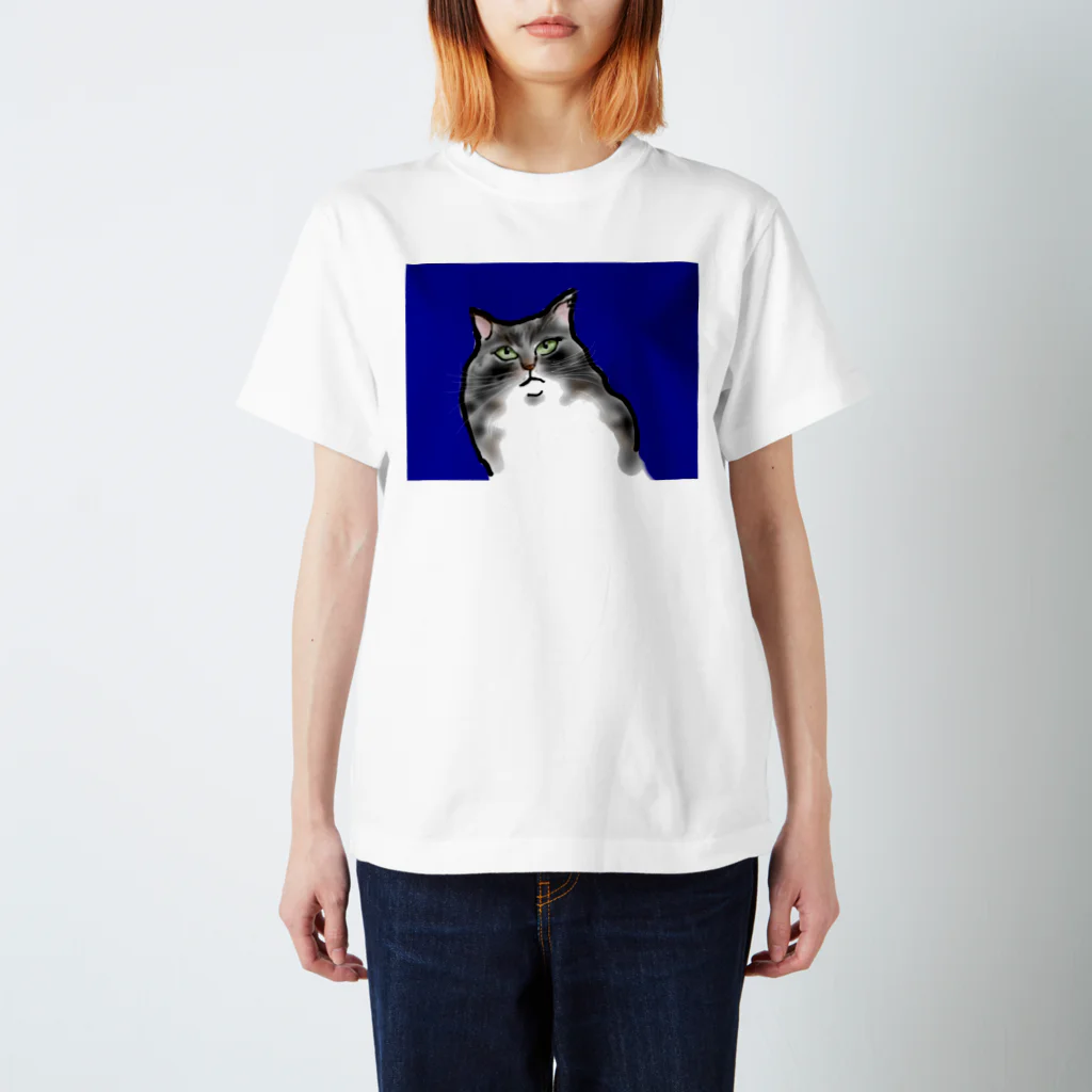 福助商店のぬっ猫 スタンダードTシャツ