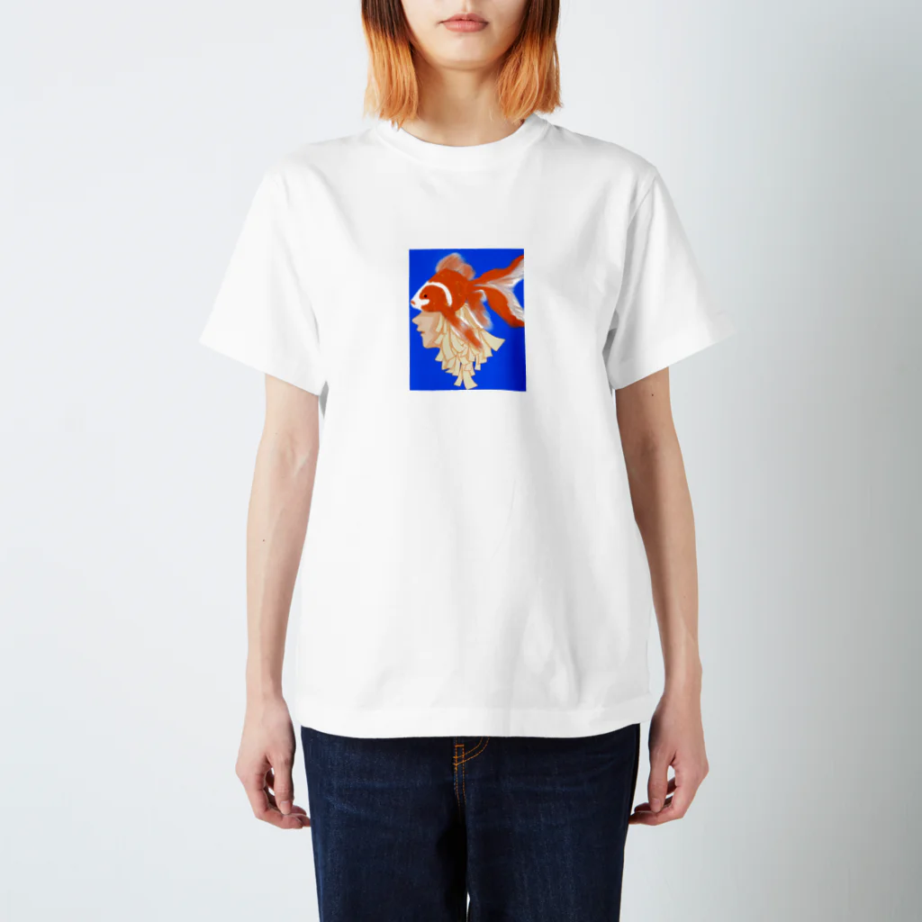 いもグッズの金魚 Regular Fit T-Shirt