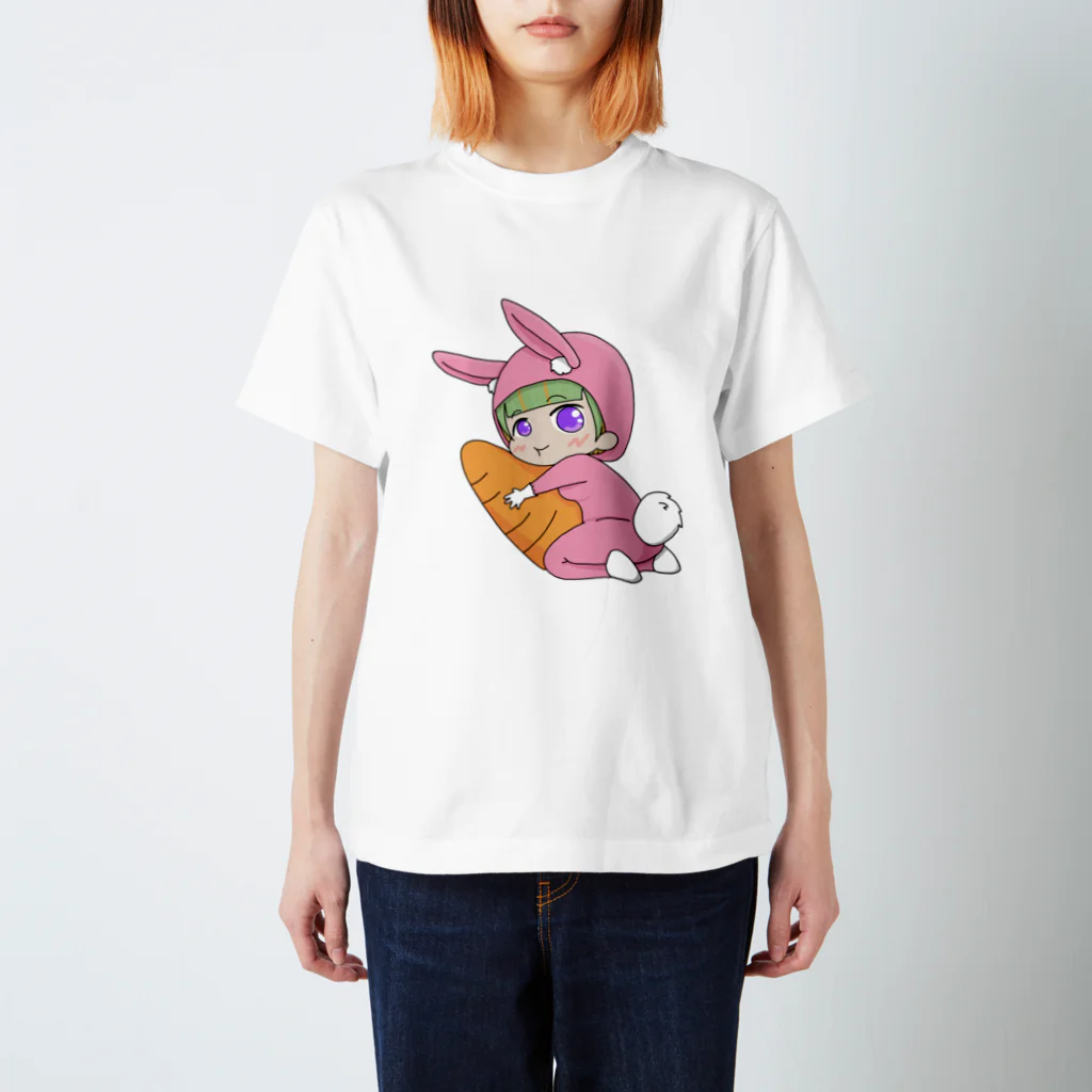 神無月りさ子🎃✨のうさぎりさ子 Regular Fit T-Shirt