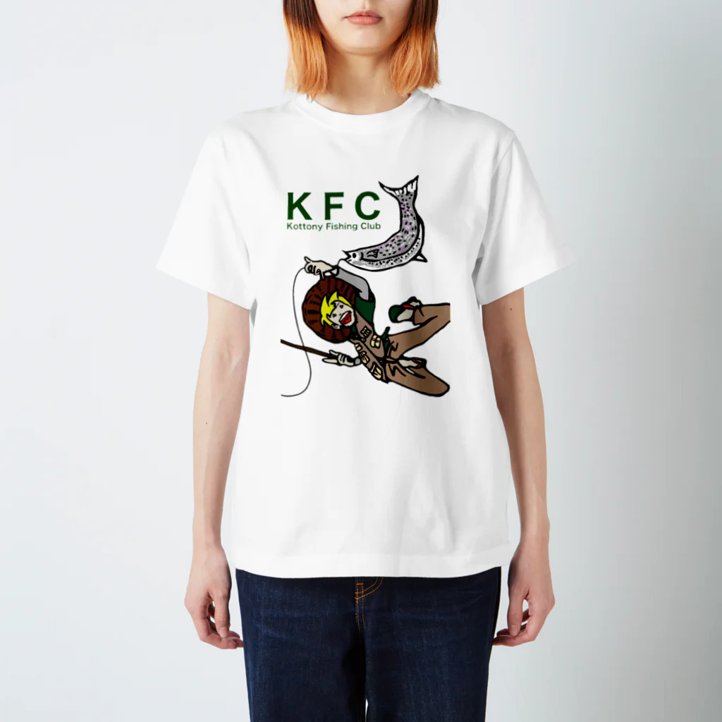 ROUTEのKottony Fishing Club Regular Fit T-Shirt