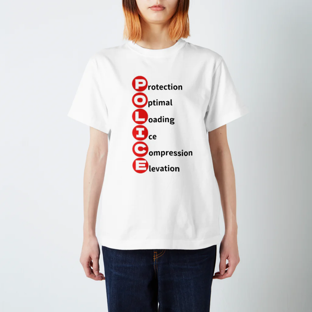 (株)朝御飯のPOLICE スタンダードTシャツ