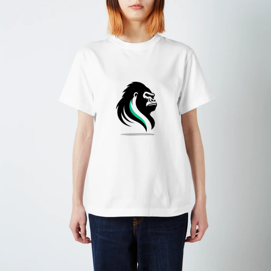 Intuisenseのゴリラ スタンダードTシャツ