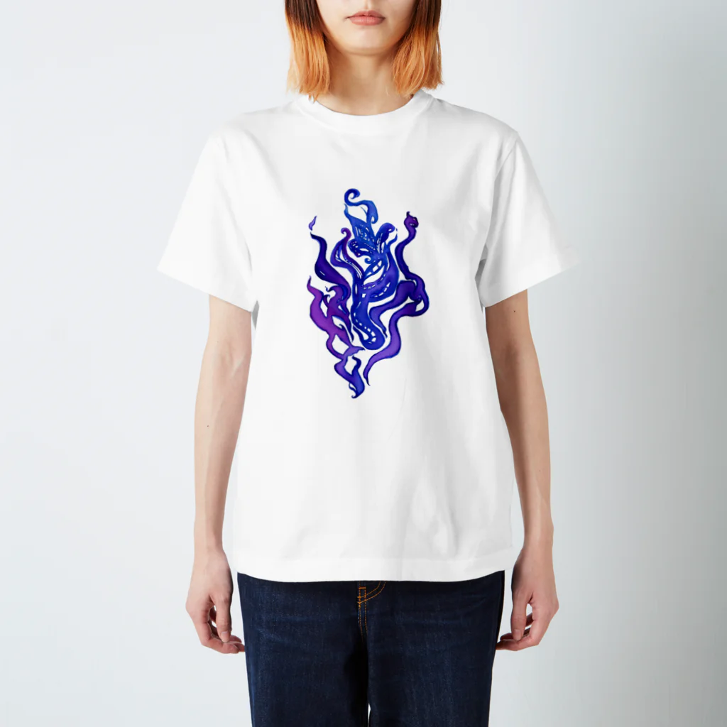 SARI8421~Blue Cave ~の【Passion-002-】 スタンダードTシャツ