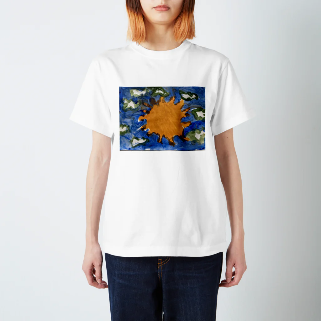 chamcoの5シャイな太陽 スタンダードTシャツ