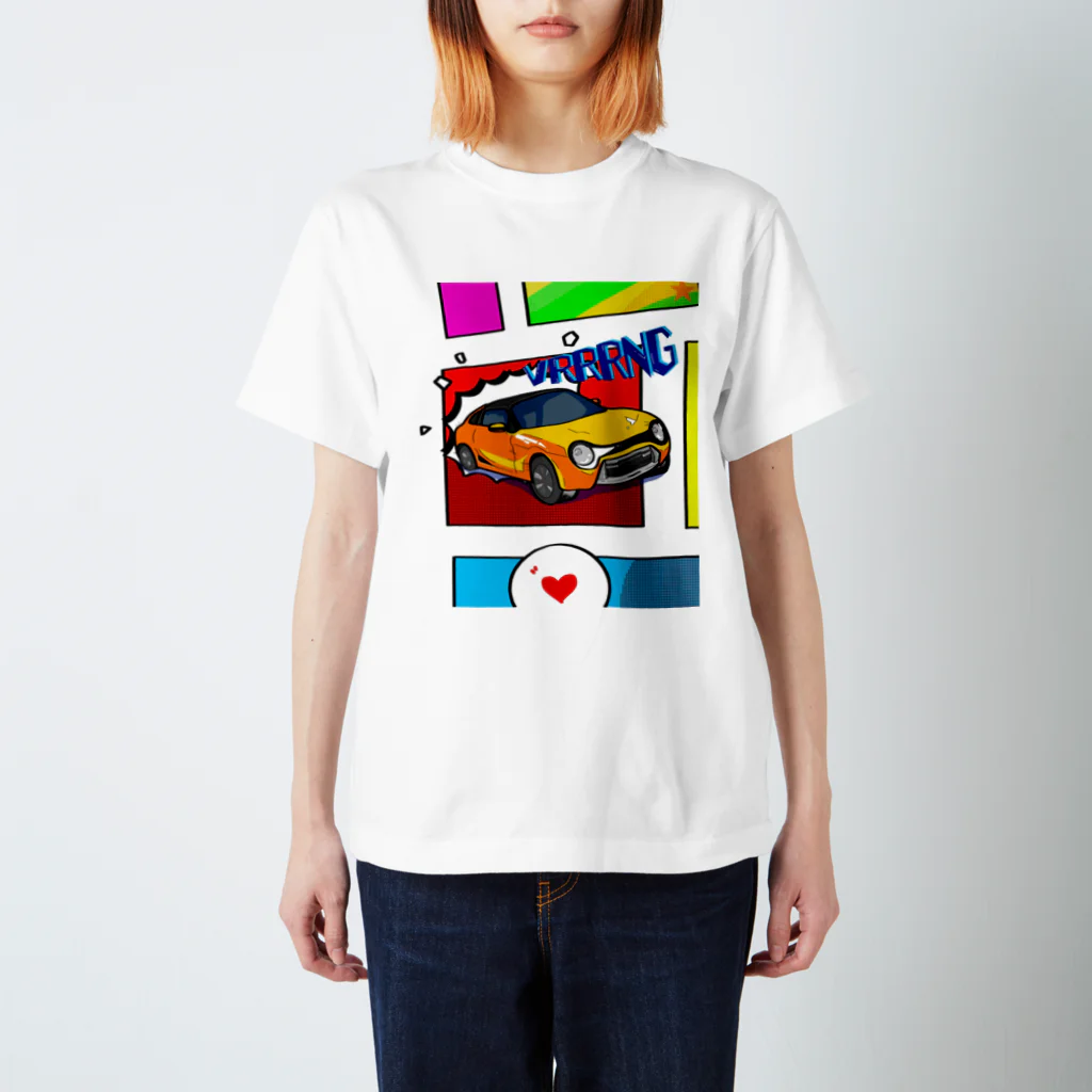 お餅のアメコミ風 スタンダードTシャツ