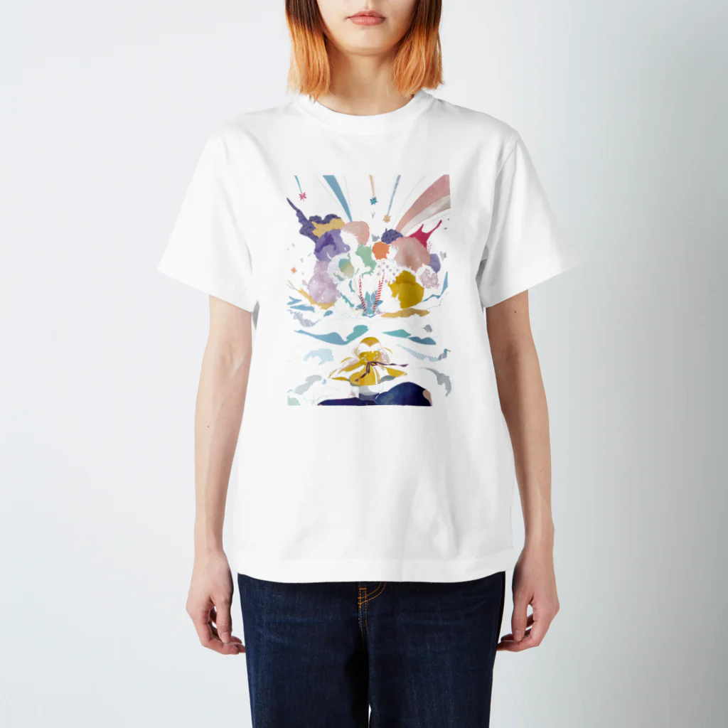 背骨の終わりの始まり Regular Fit T-Shirt