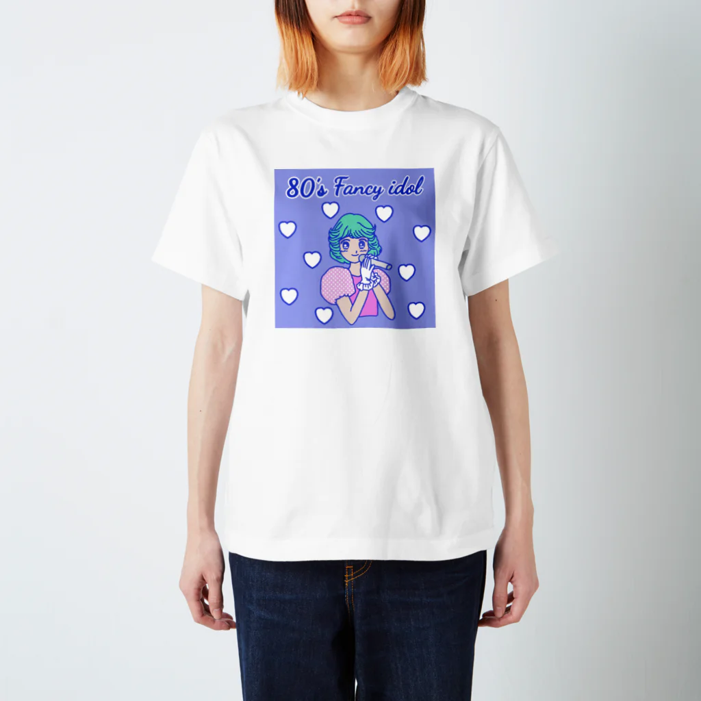 Sugisugi shopの80’s pretty idol スタンダードTシャツ