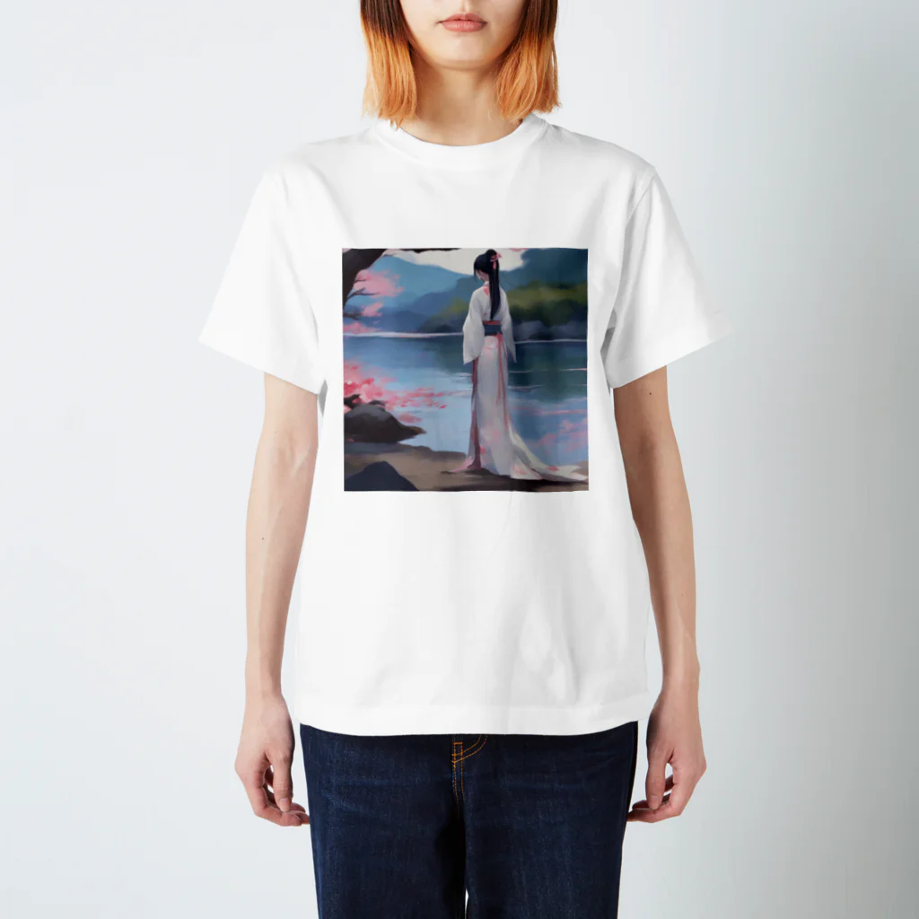 uchakyumaの美女2 Regular Fit T-Shirt