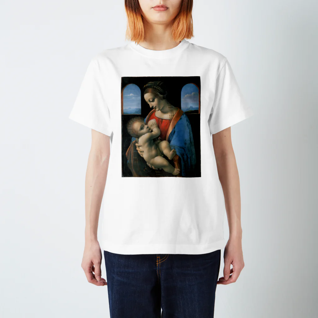 世界美術商店のリッタの聖母 / Madonna Litta スタンダードTシャツ