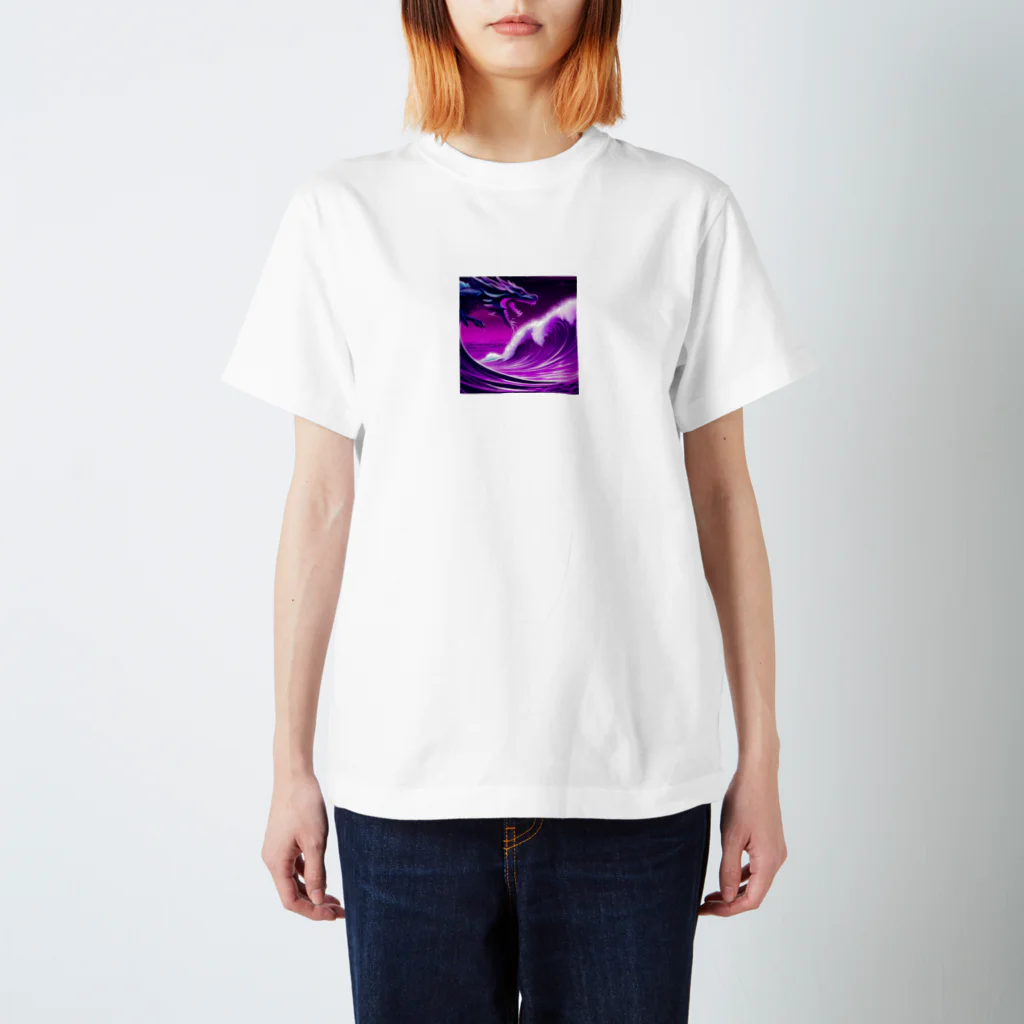 doragonnの波乗りドラゴン Regular Fit T-Shirt