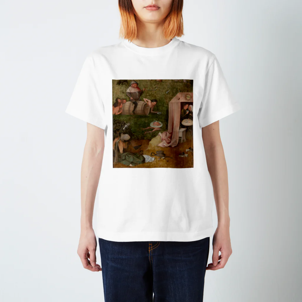 世界美術商店の大食と快楽の寓意 / Allegory of Intemperance Regular Fit T-Shirt