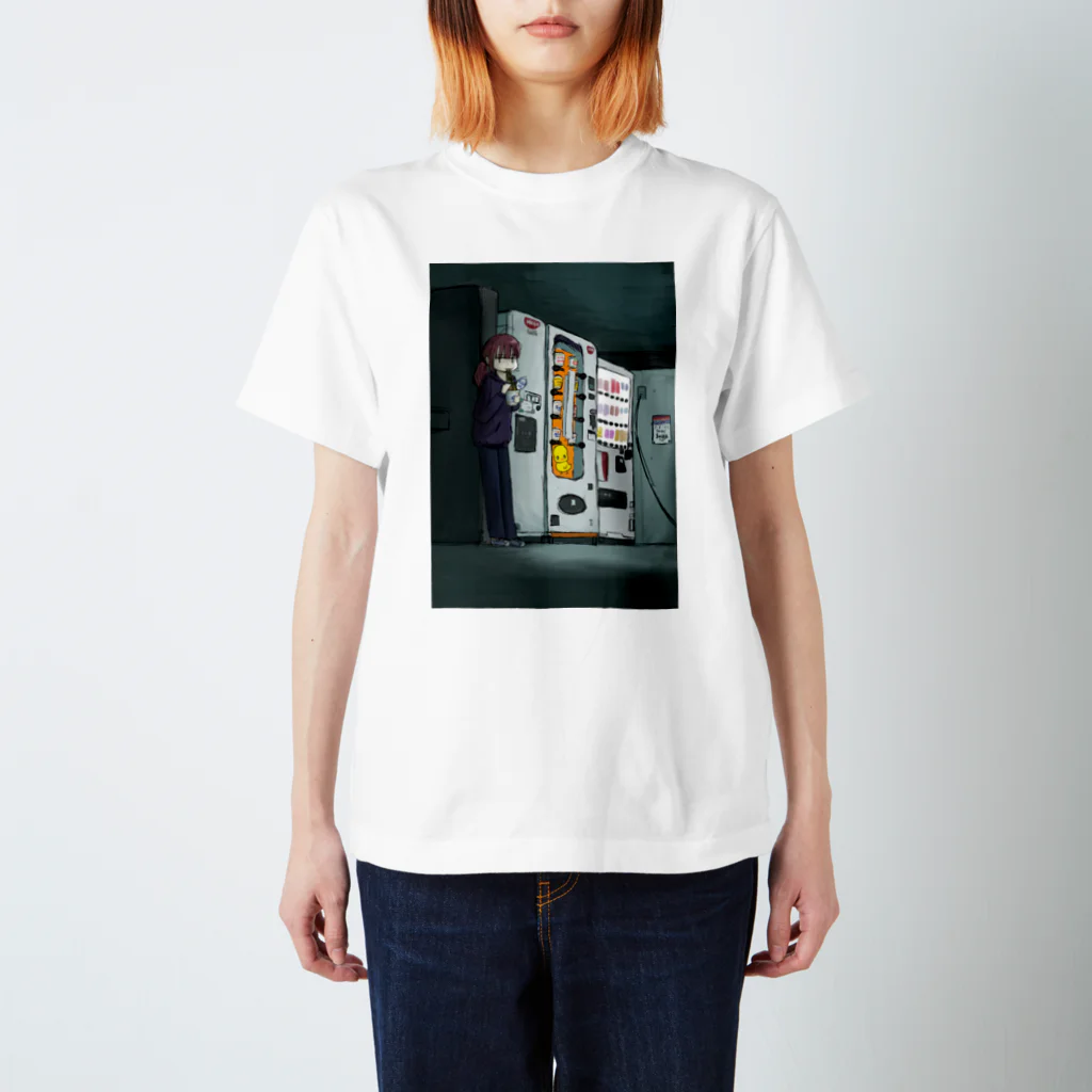 学麺自OPの麺子ちゃん スタンダードTシャツ