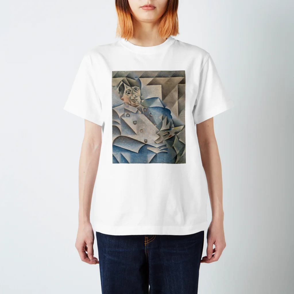 世界美術商店のピカソの肖像画 / Portrait of Pablo Picasso Regular Fit T-Shirt