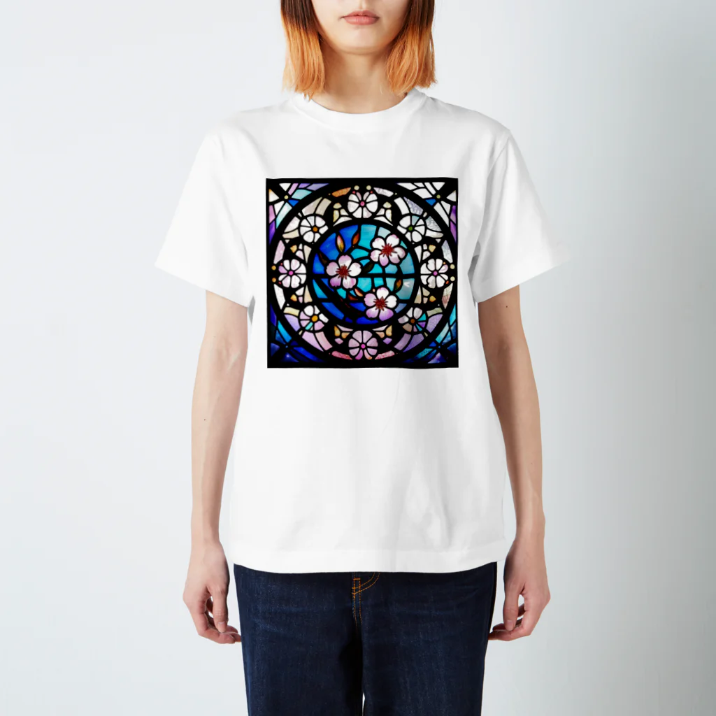 春待（April_Flour）の君が咲かす桜（The cherry blossoms you make bloom） Regular Fit T-Shirt