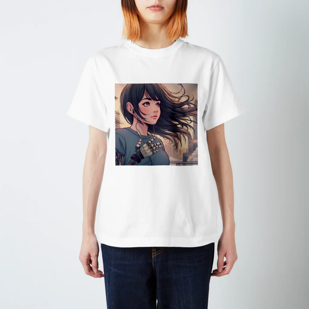 KINOSANのアーテクト少女　奈緒 スタンダードTシャツ