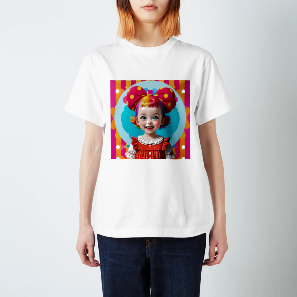 DoLLのポップな少女 スタンダードTシャツ