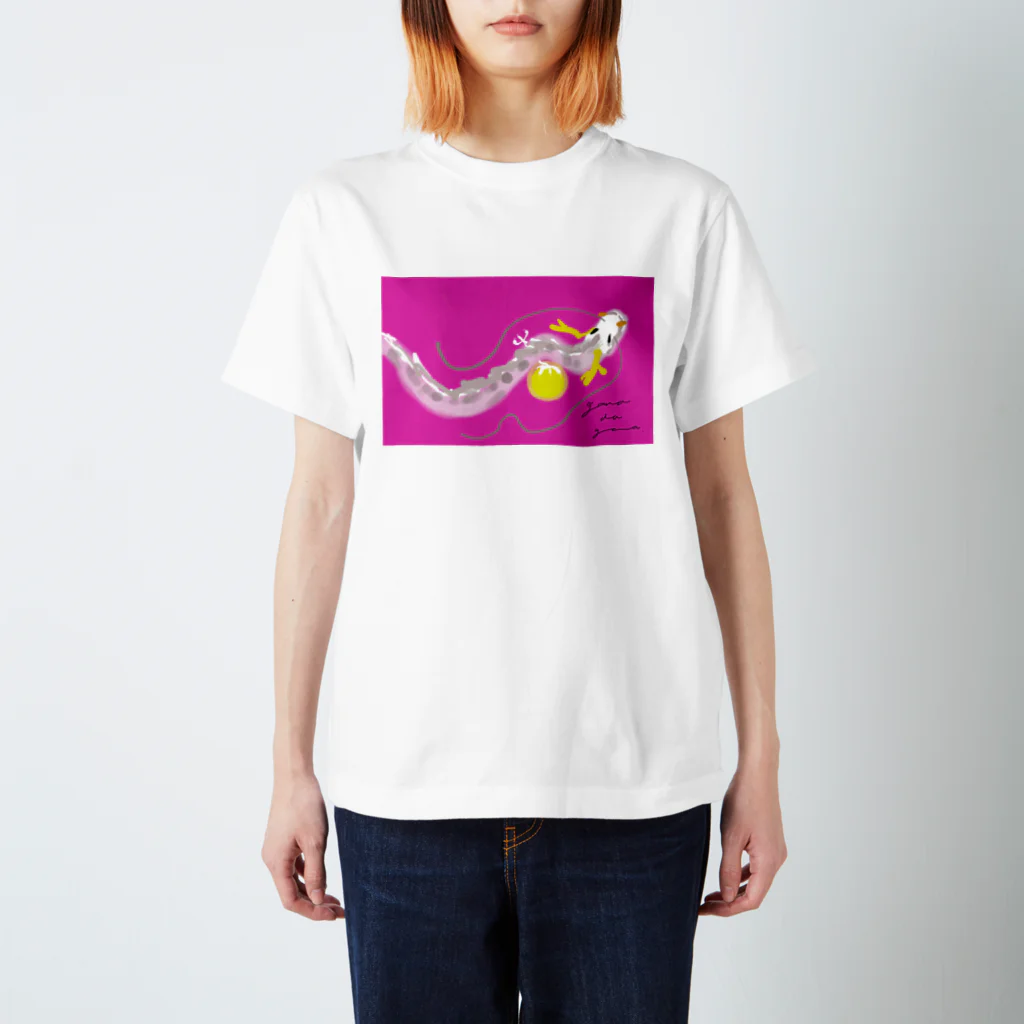 gama da gamaの白龍 Regular Fit T-Shirt