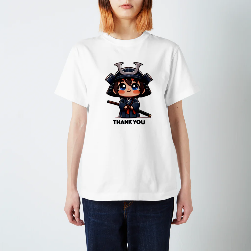 oosakanoojisannの子供侍シリーズ スタンダードTシャツ