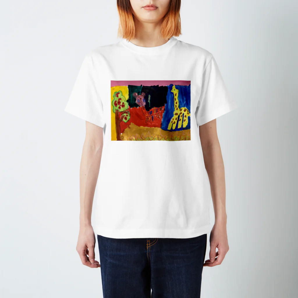 BWfamilyの夜のサバンナ Regular Fit T-Shirt