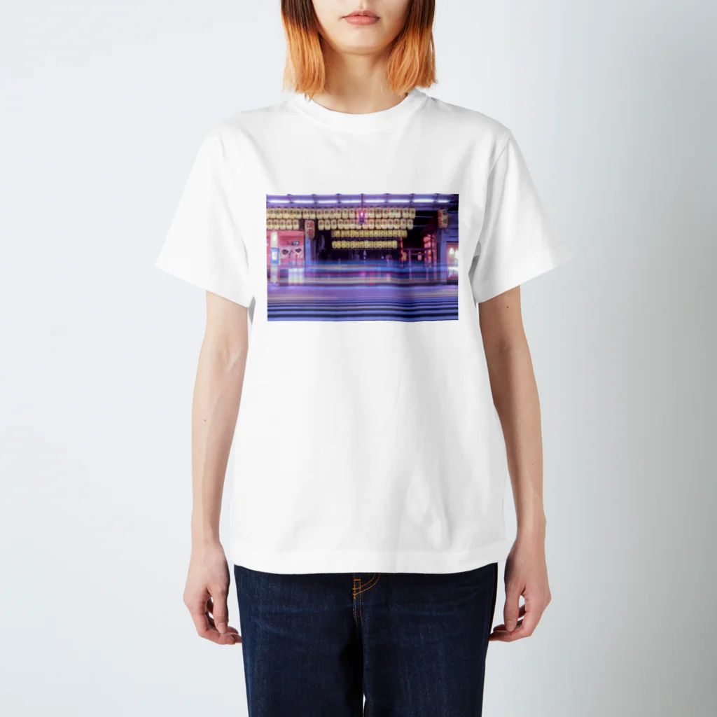 w.vv.vvの夜の京都 スタンダードTシャツ