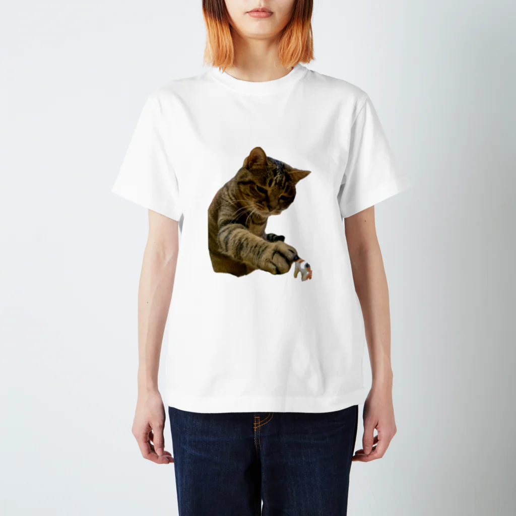 直太朗ショップのキジトラ猫の直太朗 Regular Fit T-Shirt