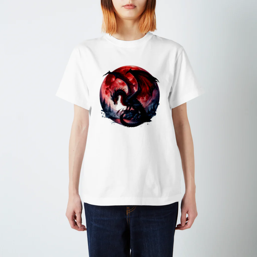 8ball.AI.artの闇竜２ スタンダードTシャツ