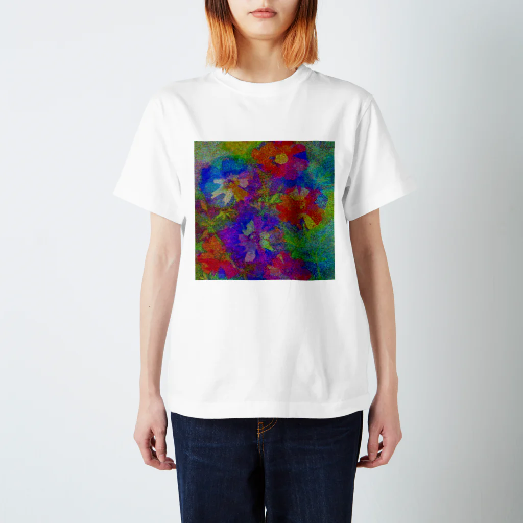 水草のflowers Regular Fit T-Shirt