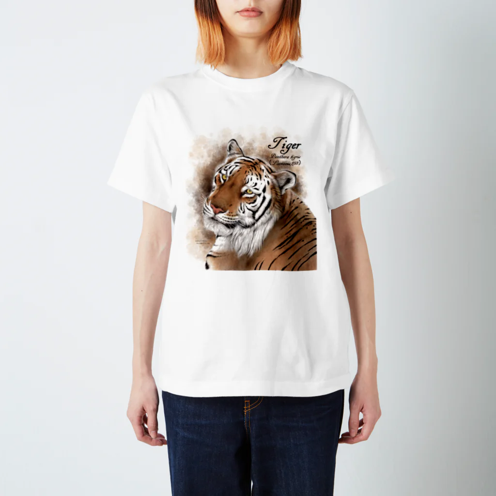 WOLFPACKplusの優美なベンガルトラ Regular Fit T-Shirt