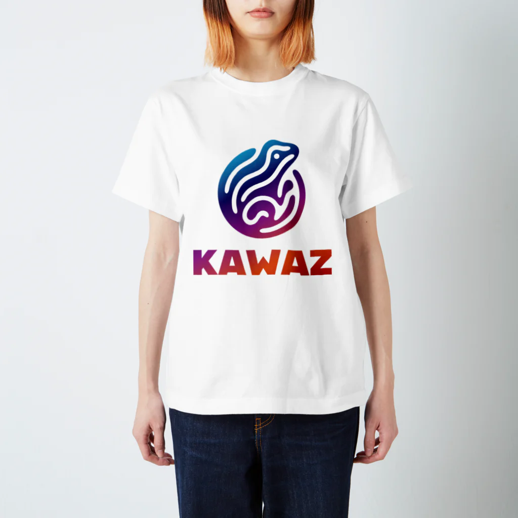 KUMACHOPのKAWAZ（グラデB） スタンダードTシャツ