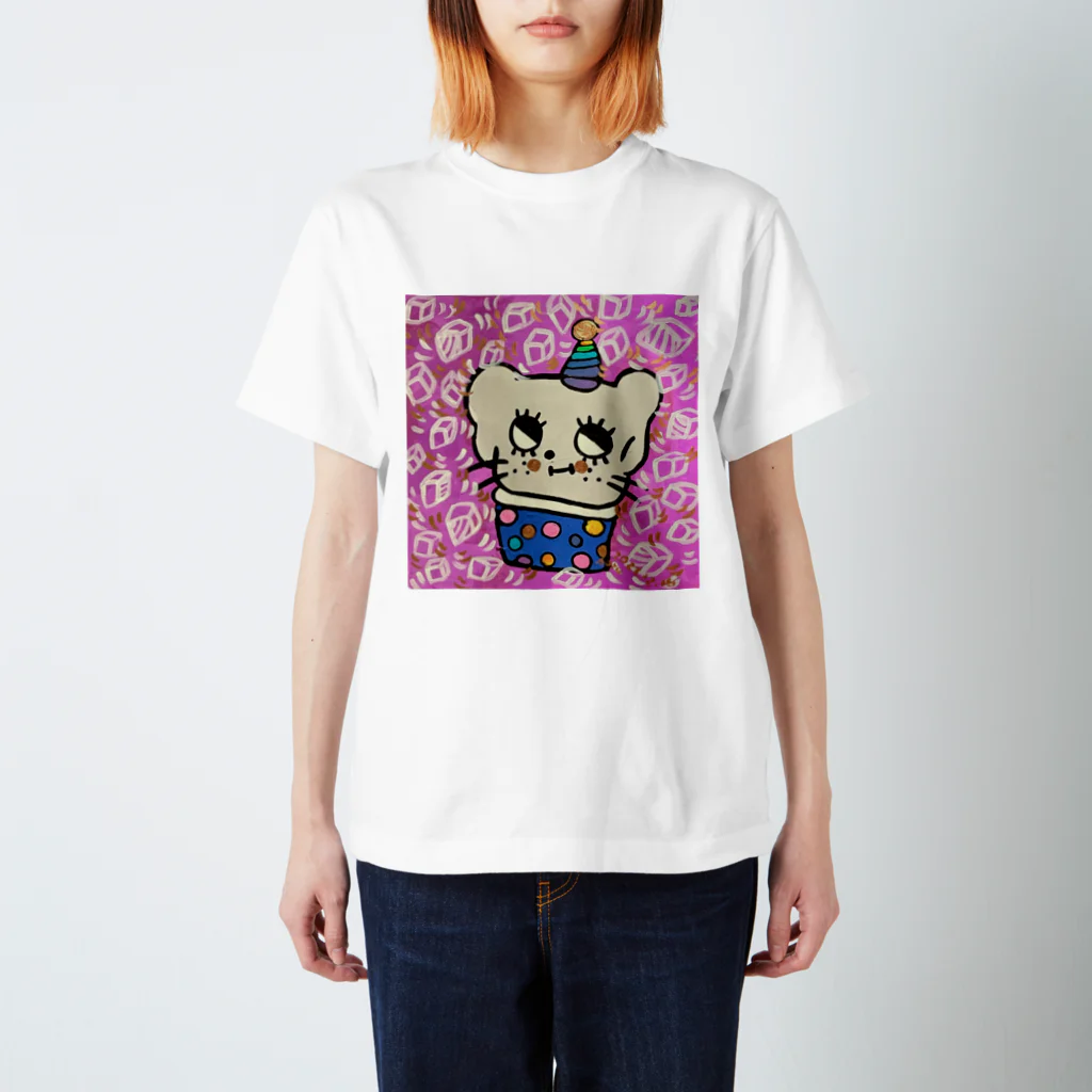 koyu.shopのねずみちゃん スタンダードTシャツ