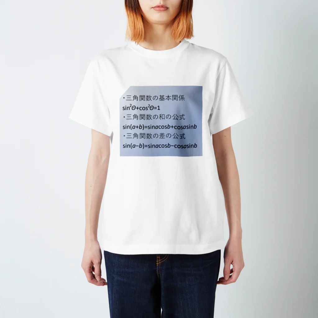 samohan0121の数学の公式をアイテム化　第5弾 Regular Fit T-Shirt