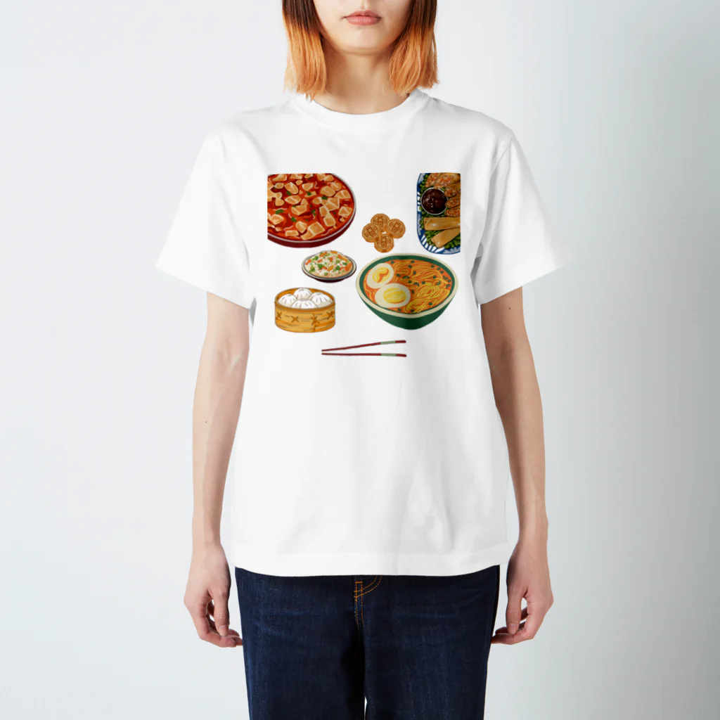 fooddesign-comの中華いろいろ スタンダードTシャツ