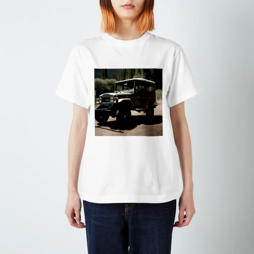 Vintage MotorVehicleのトヨタ・ランドクルーザー スタンダードTシャツ