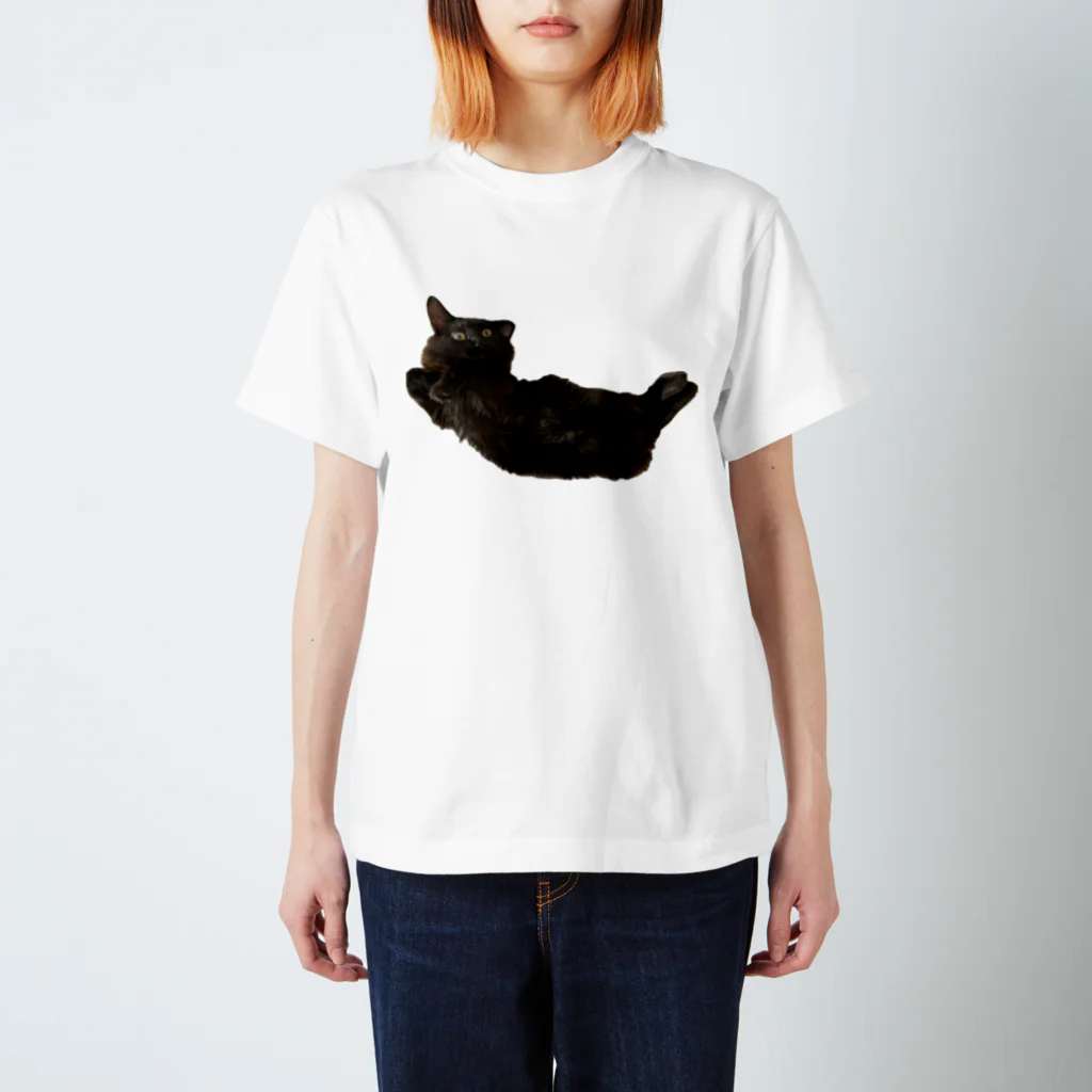 元ノラ猫ーズのクロネコくん Regular Fit T-Shirt