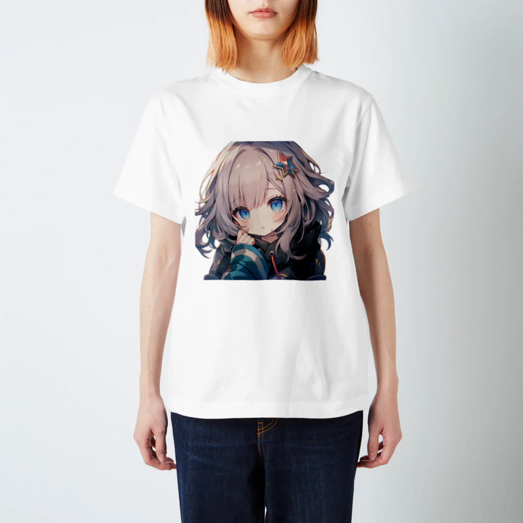 honoka_tの見つめる美少女 Regular Fit T-Shirt