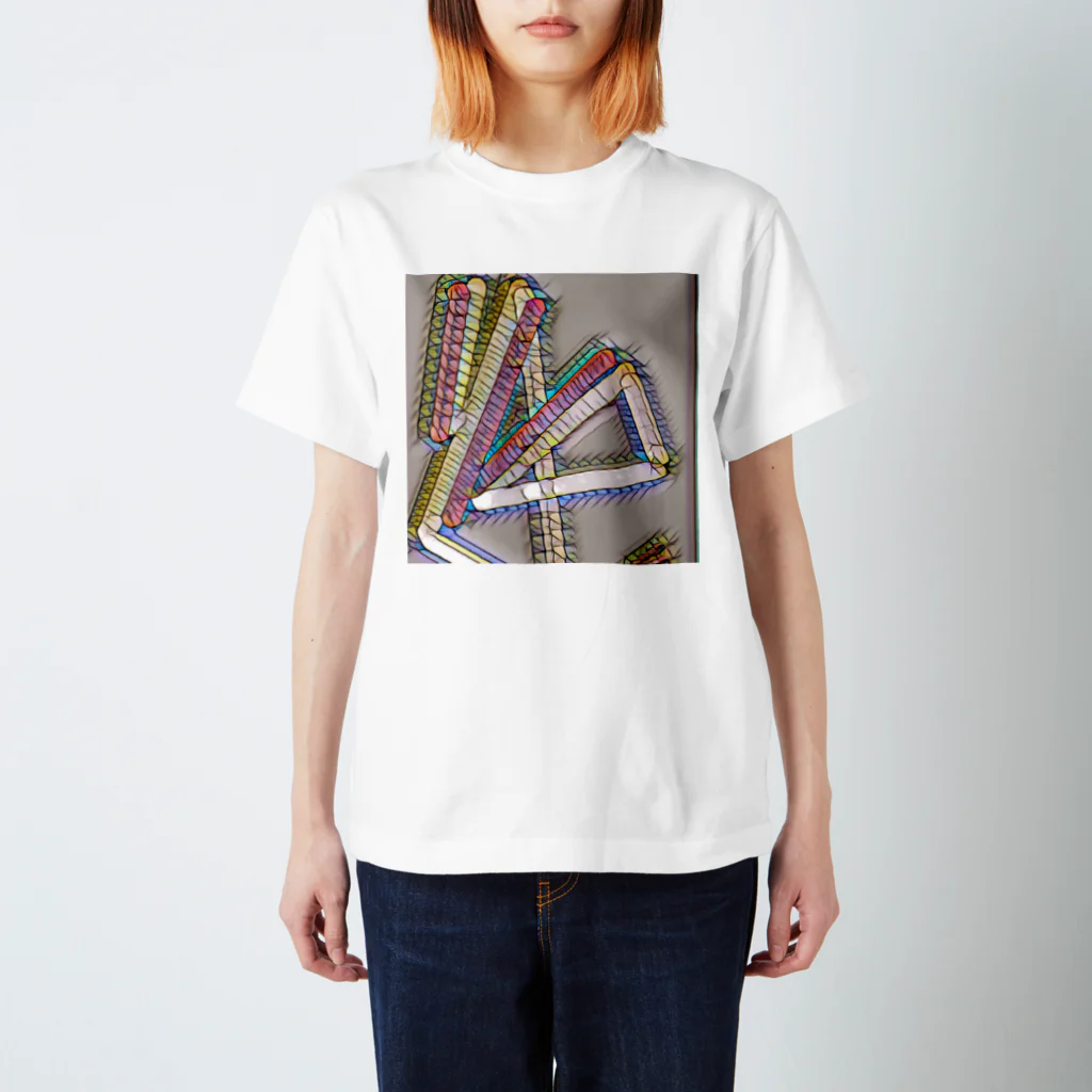 NaROOMの【Abstract Design】No title - Mosaic🤭 Regular Fit T-Shirt