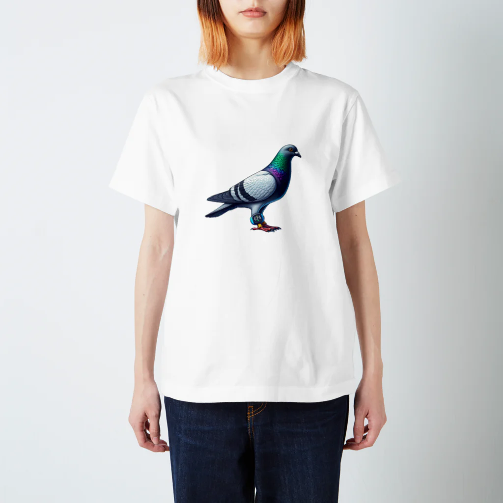 つるちゃんねる 生き物のレース鳩は何故帰還できるのか？ Regular Fit T-Shirt