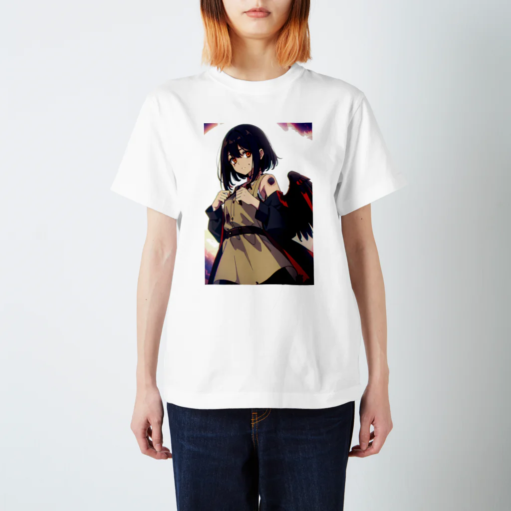 ほっこりアニメマートのゾンビィ～9 Regular Fit T-Shirt