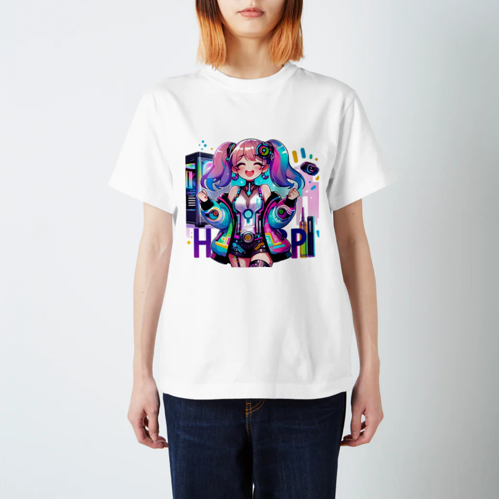 iSysのゲーミング少女ピーシースリー Regular Fit T-Shirt