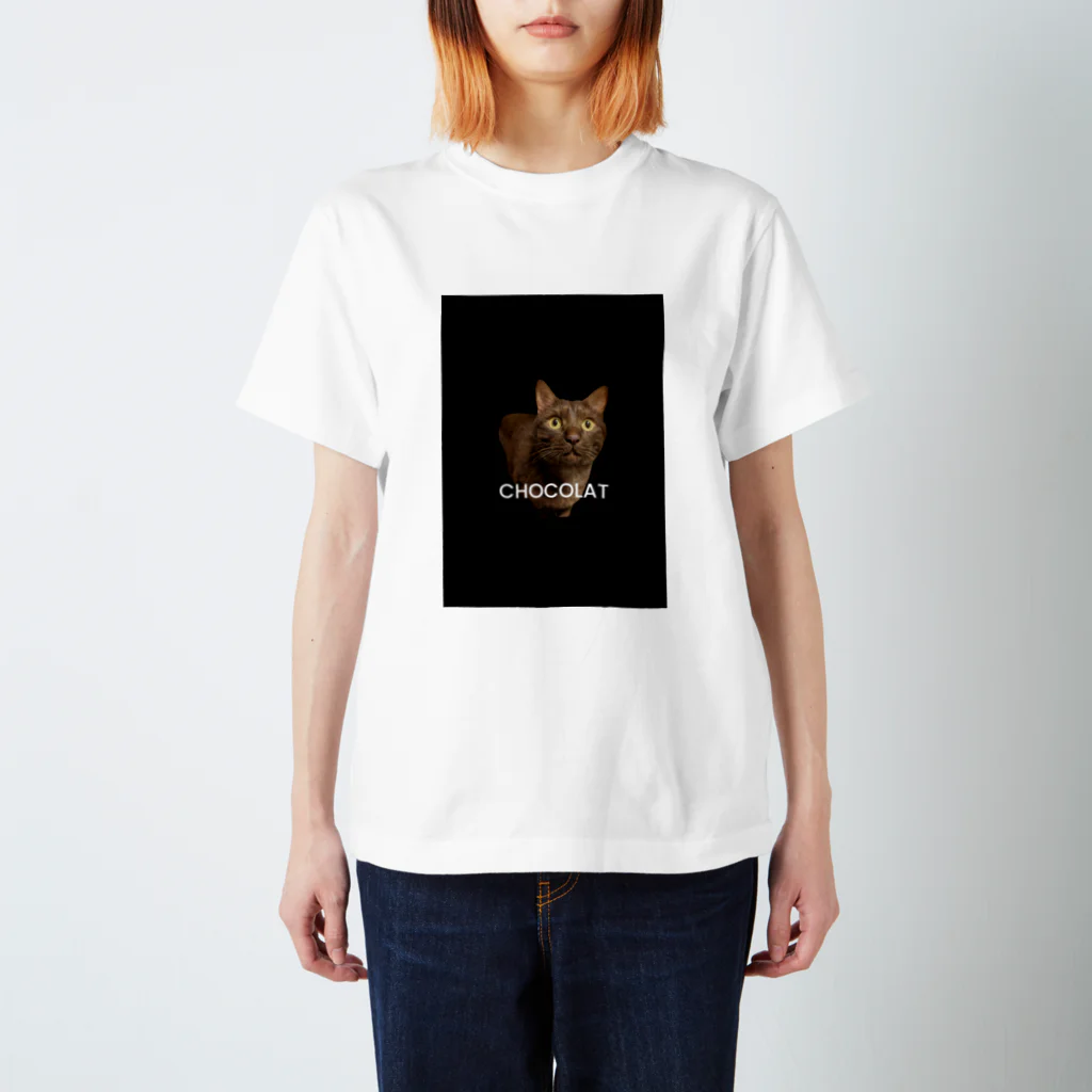 からすねこのショコラ スタンダードTシャツ