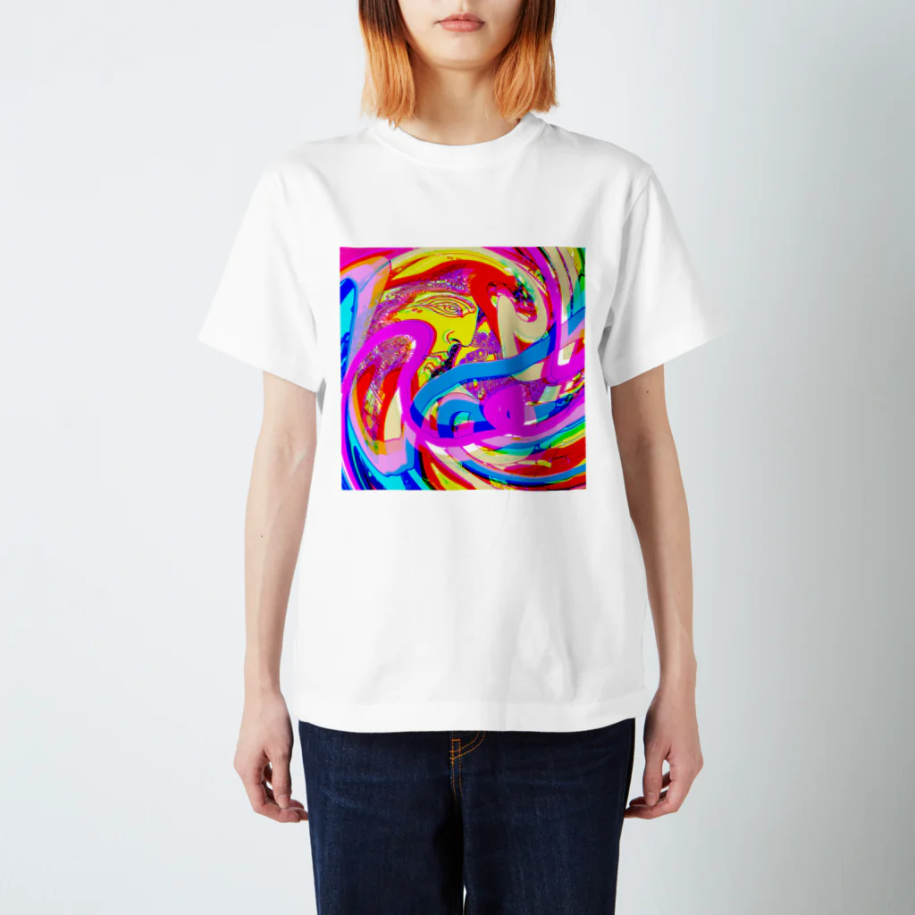 moon_takuanの小宇宙Aへ「To microcosm A」 Regular Fit T-Shirt