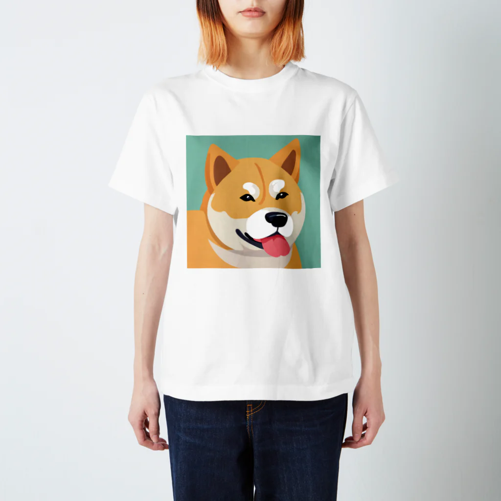 K-SHIKI_JapanesethingsのAKITAINUくん スタンダードTシャツ