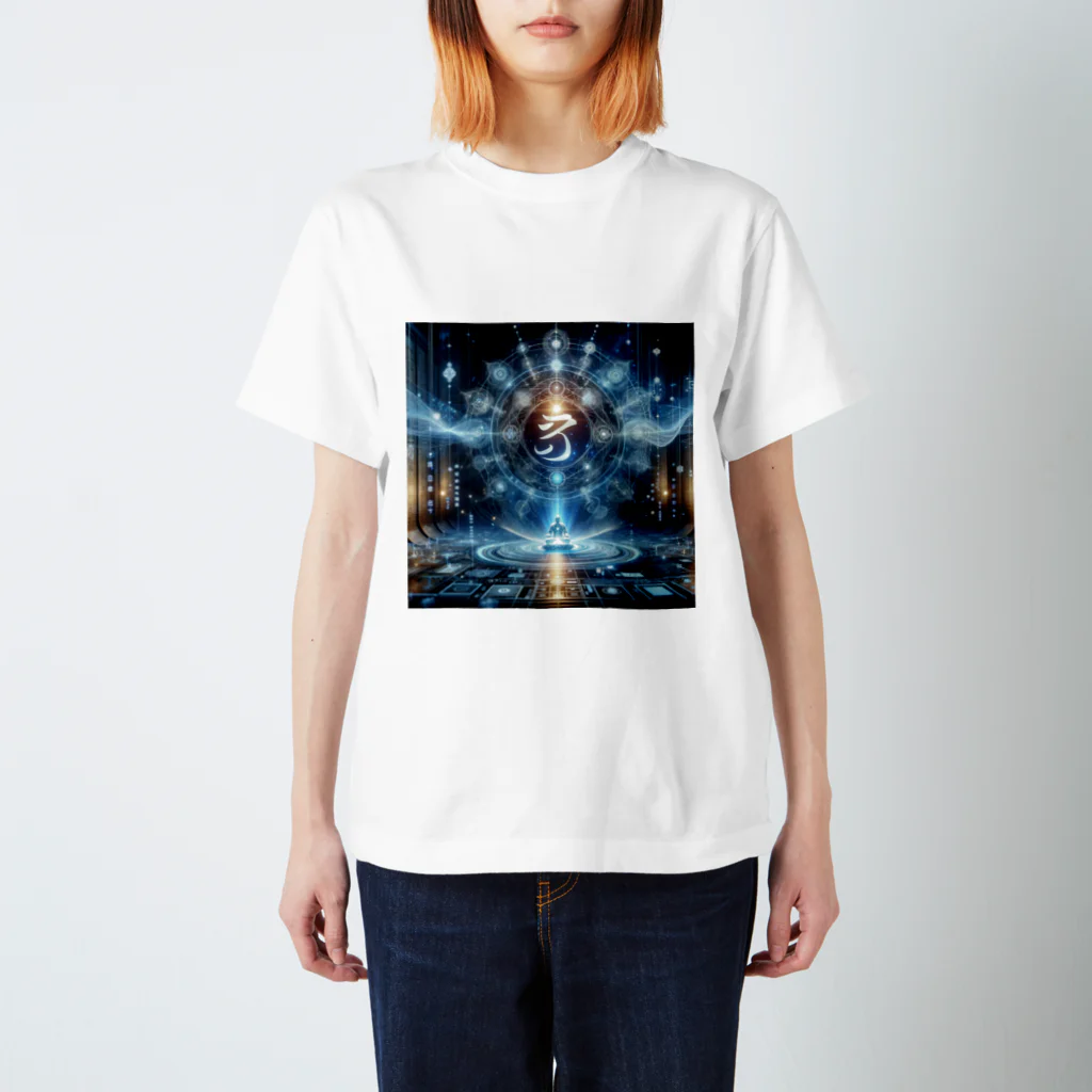 itohmaの梵字＋AI Regular Fit T-Shirt