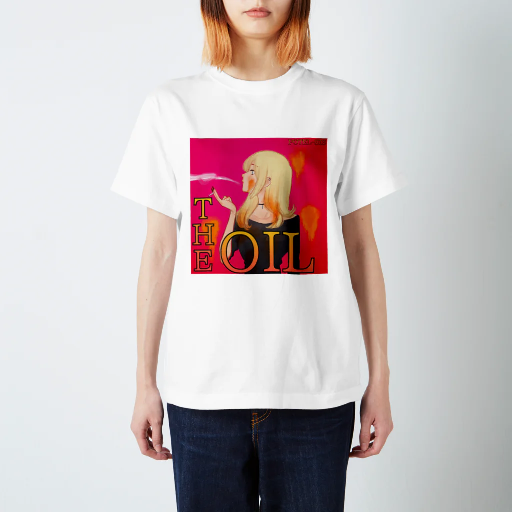 POTEL-SISのTHE OIL （ジ・オイル）グッズ スタンダードTシャツ