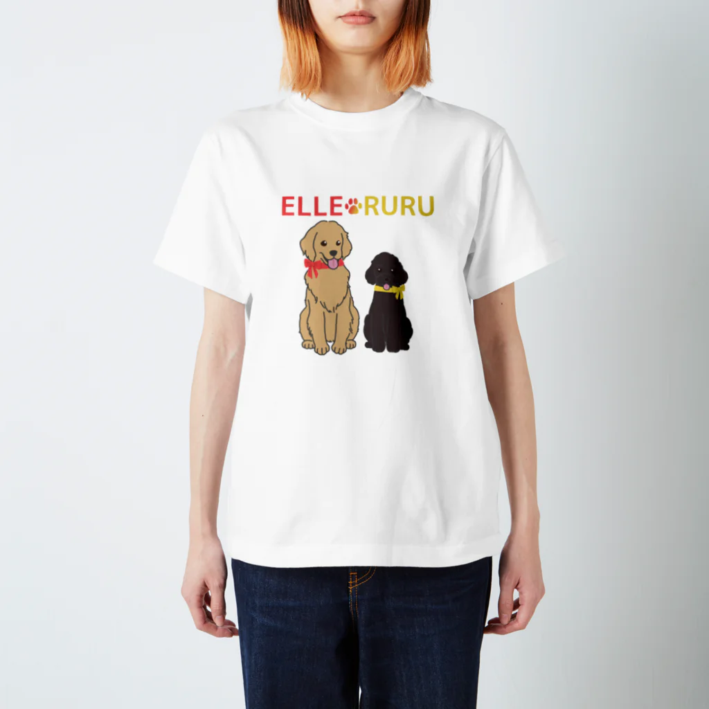 ささみ牧場のうちの子グッズ【ELLE&RURU】 スタンダードTシャツ